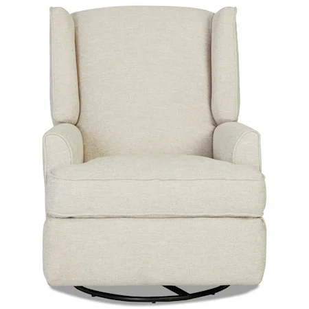 Wing Back Power Rocking Reclining Chair